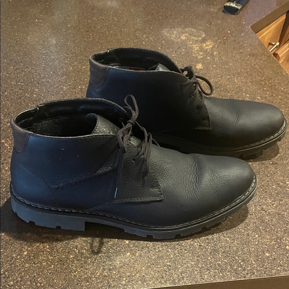 Rieker Black Men’s Chukka Boots